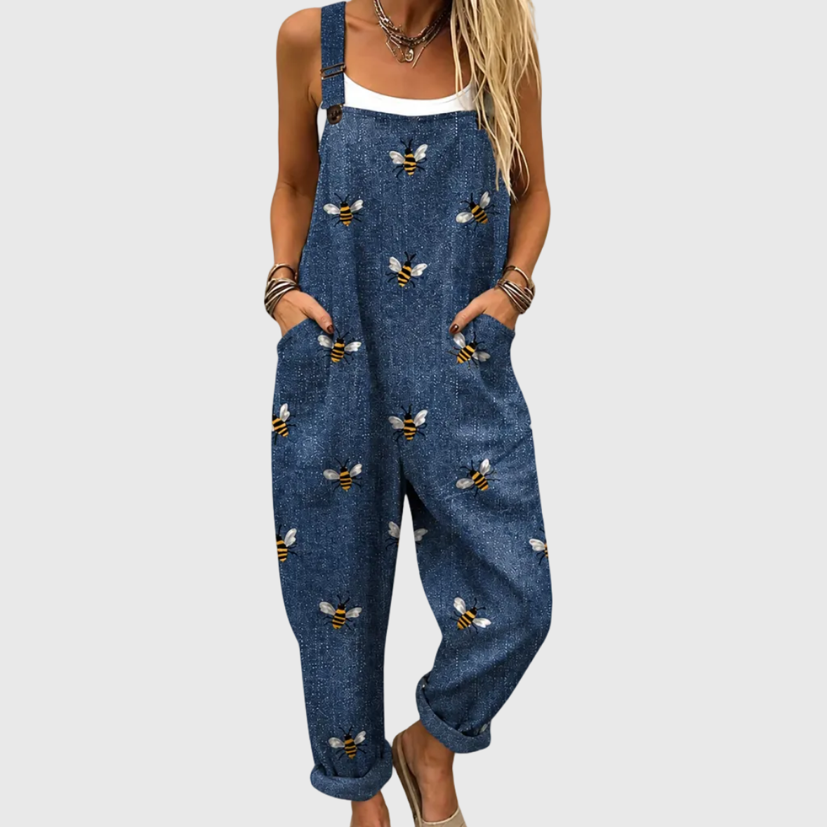 Comfortable Printed Jumpsuit — Style 25