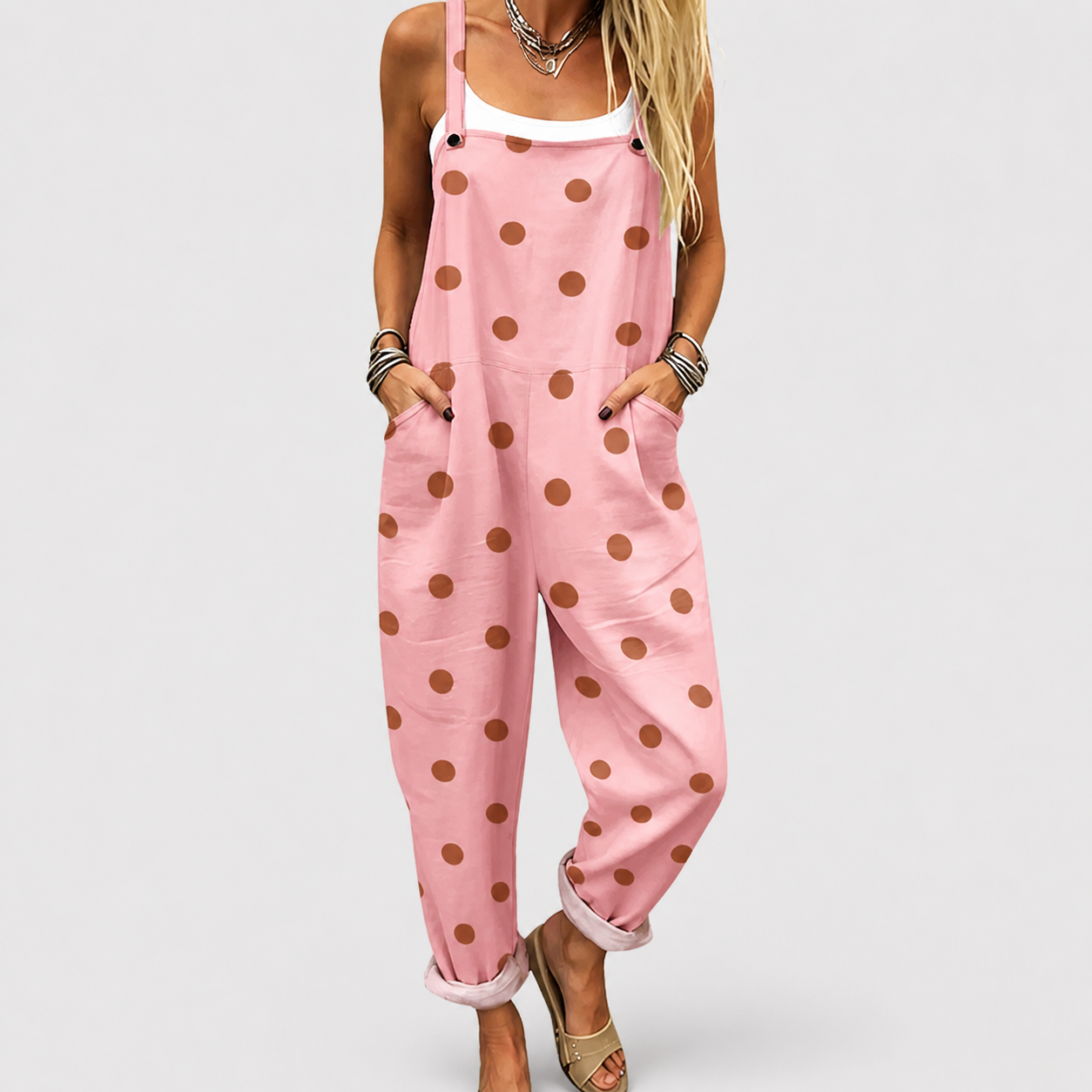 Cheerful Printed Jumpsuit — Style 15