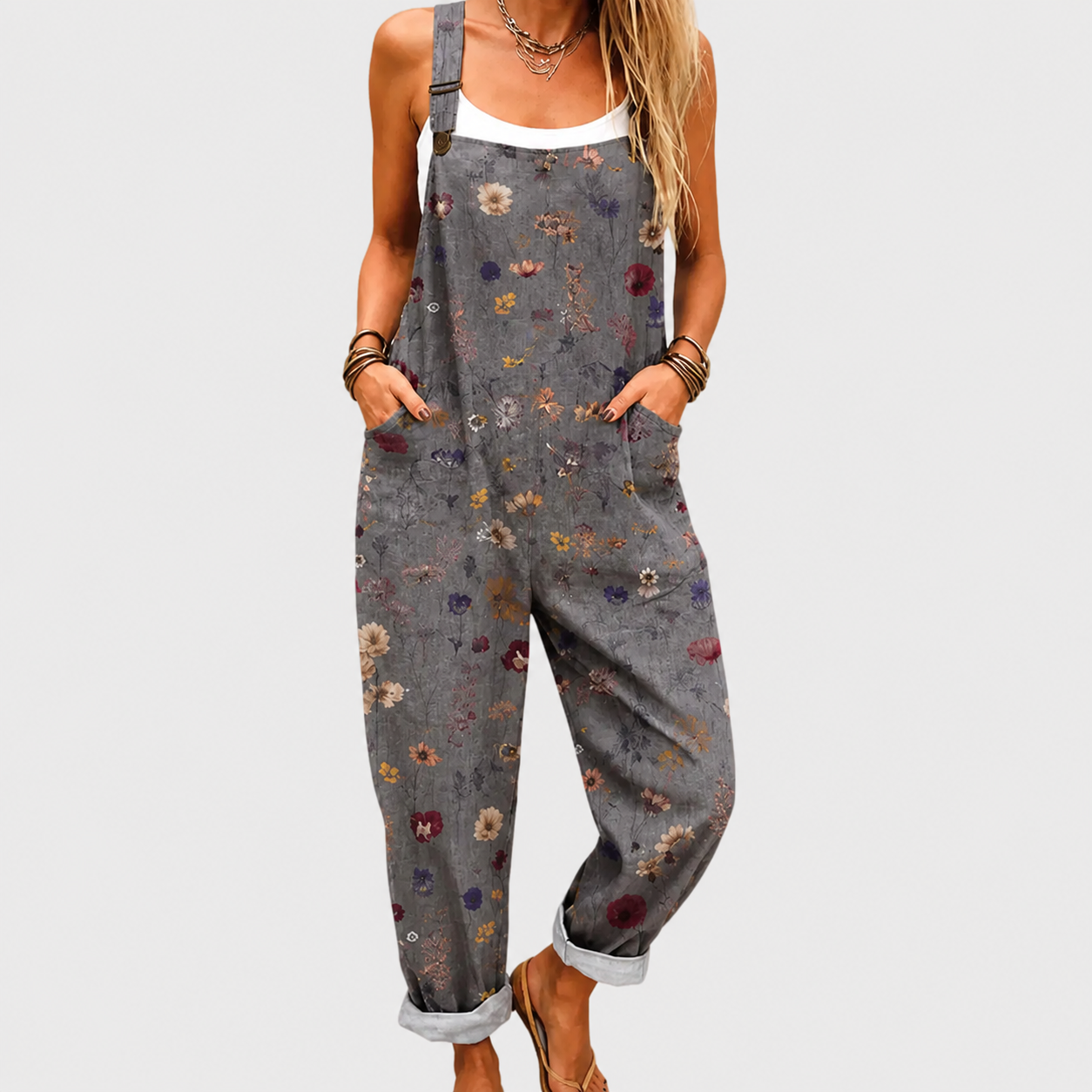 Comfortable Printed Jumpsuit — Style 23