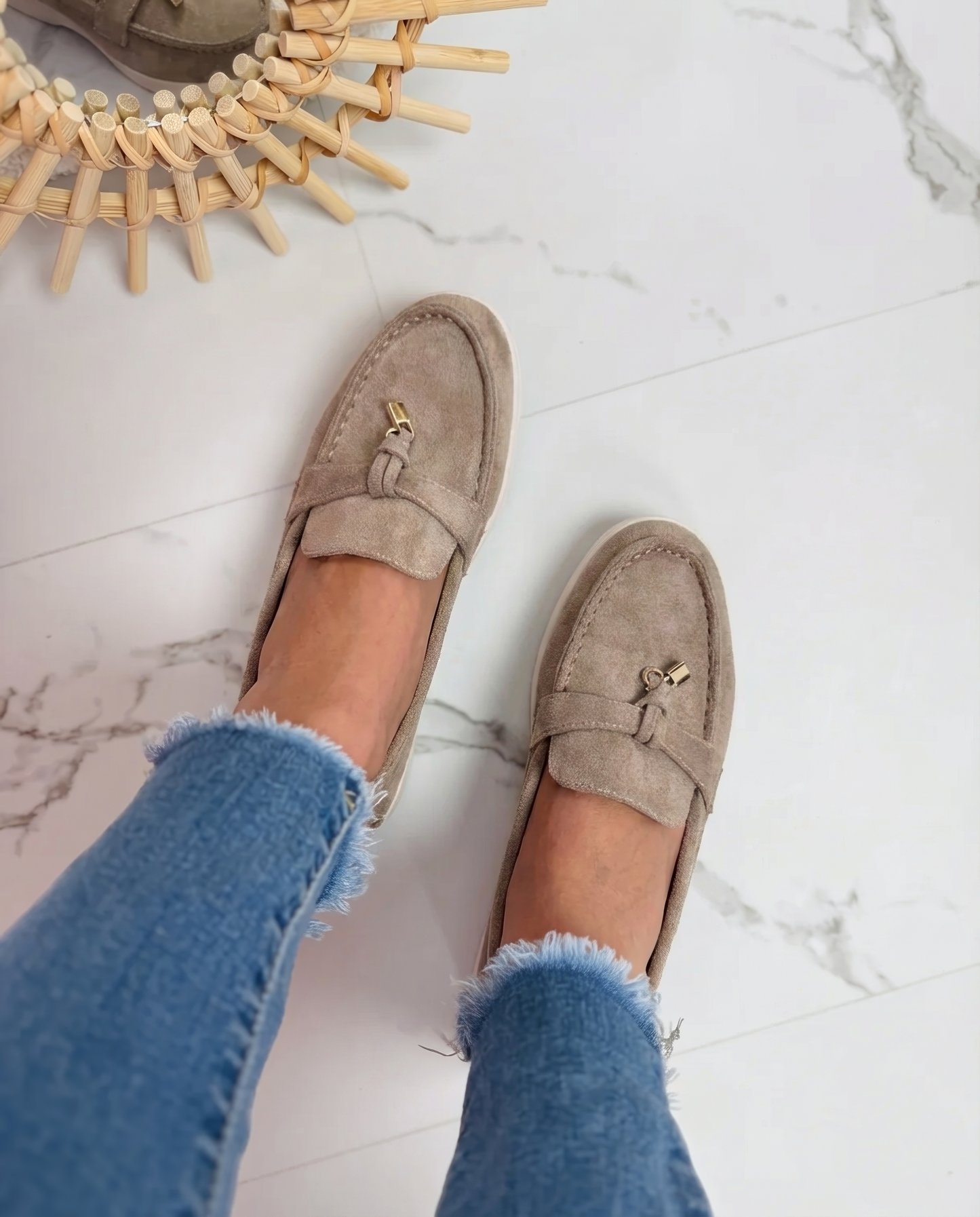 Milan Khaki Loafer