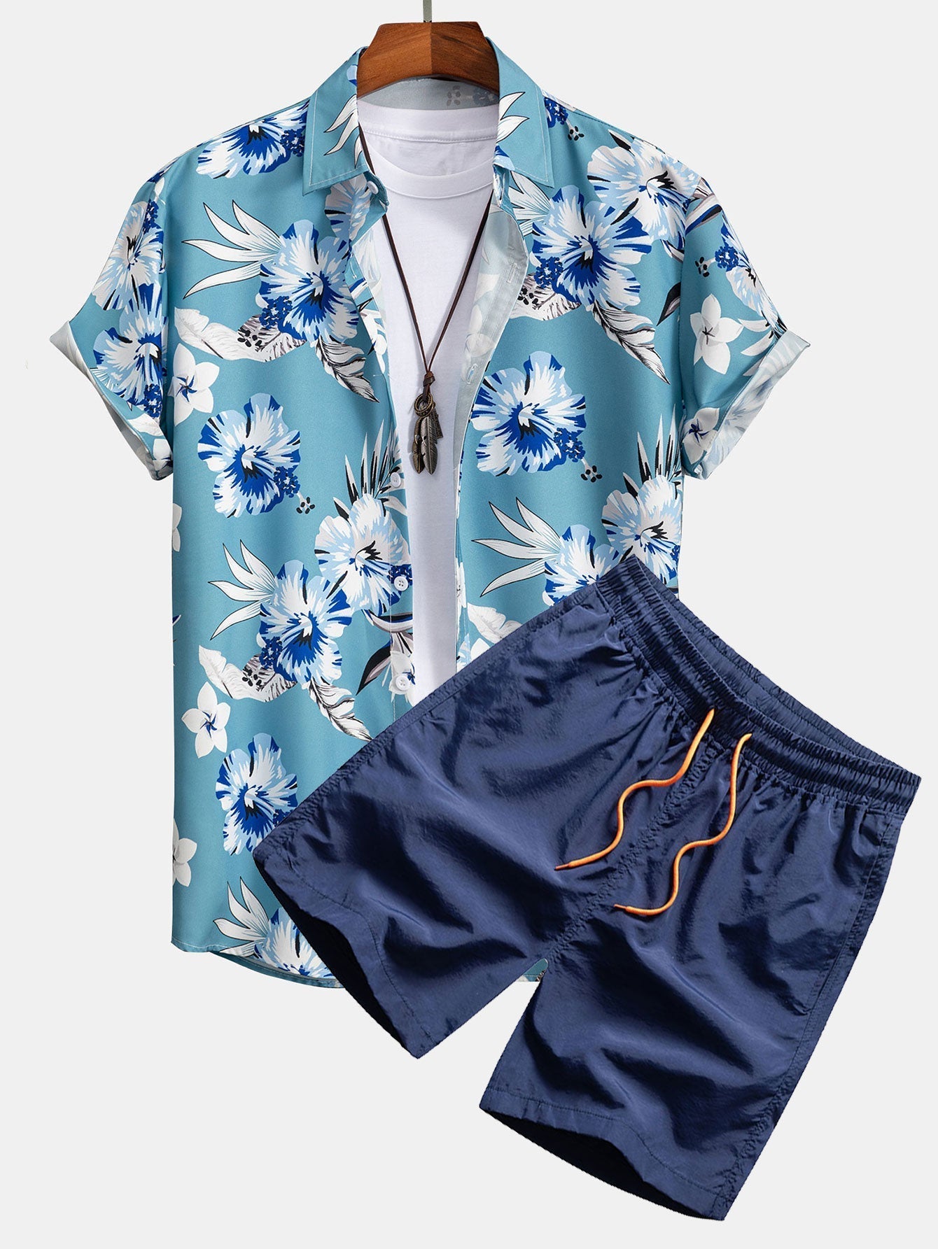 Camisa y Bañador Floral