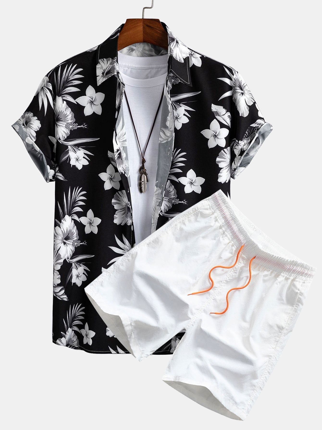 Camisa y Bañador Floral