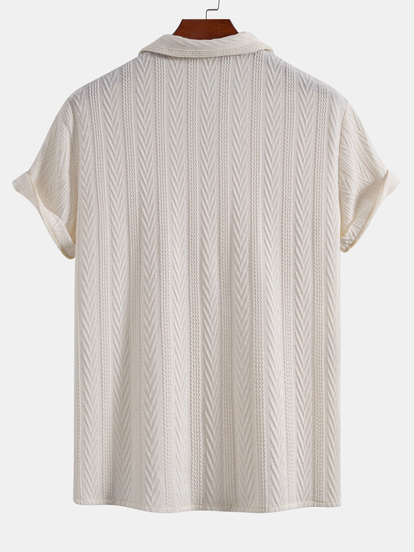 Camisa Cubana Jacquard
