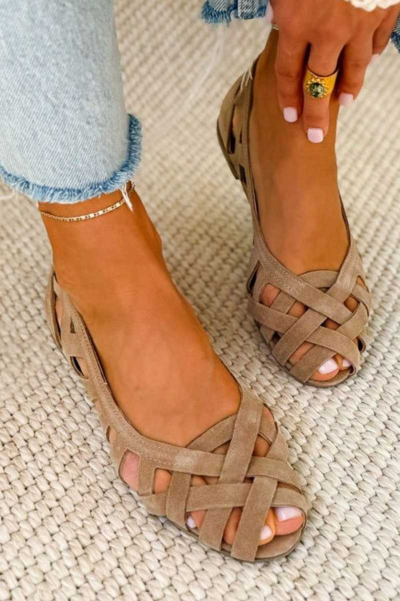 Caterina™ | Vivid Summer Woven Sandals