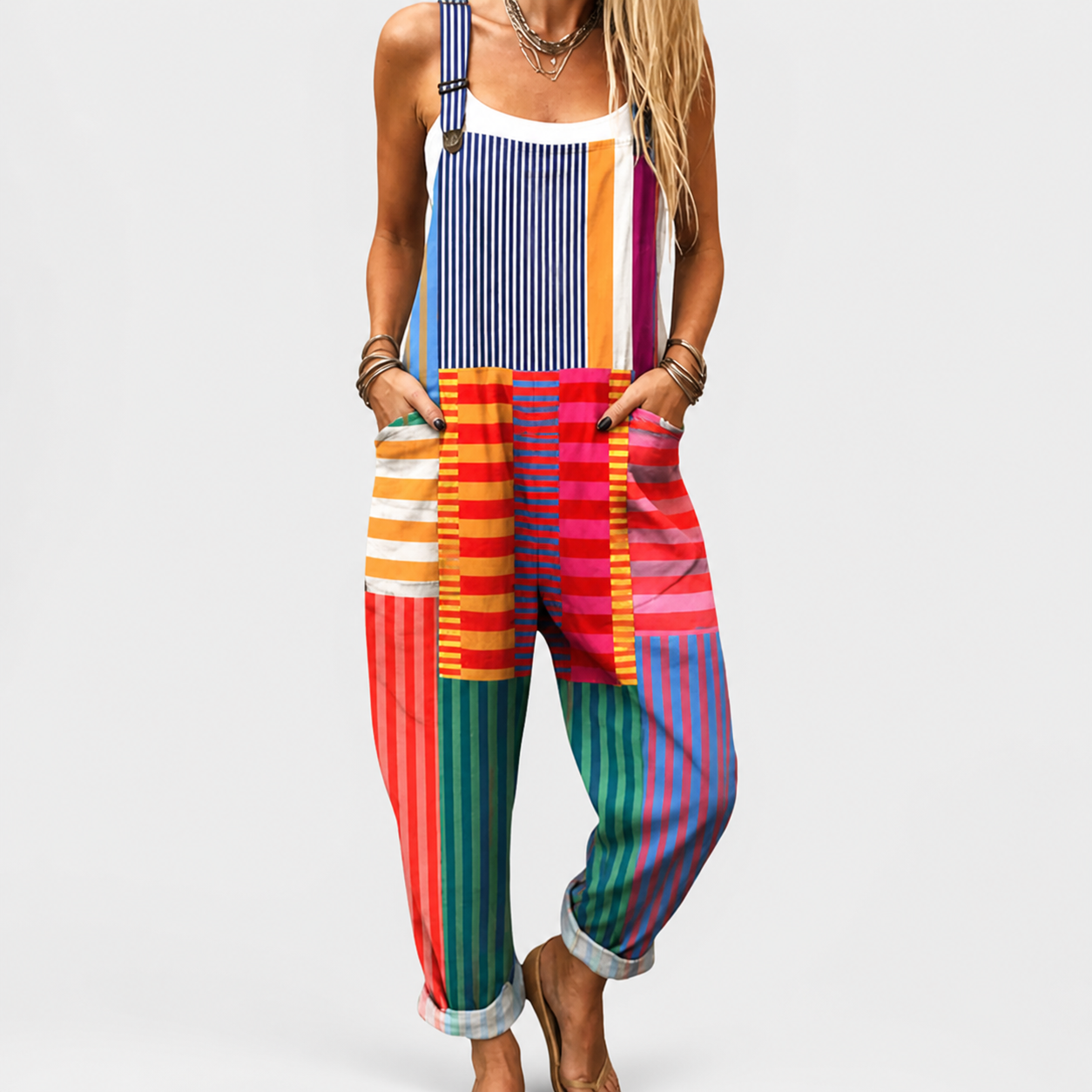 Comfortable Printed Jumpsuit — Style 3