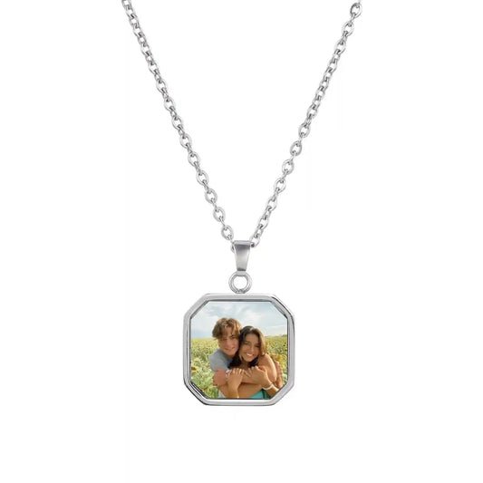 Custom Secret Photo Necklace