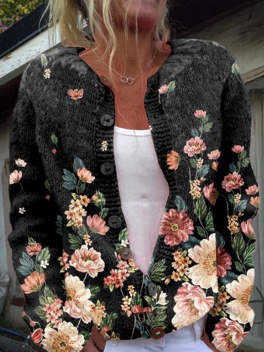 Tosca | Vintage Floral Cardigan