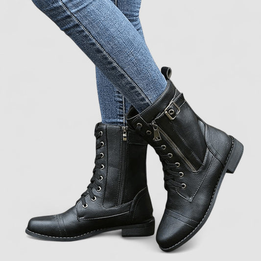 Natalia | Buckled Western Boots