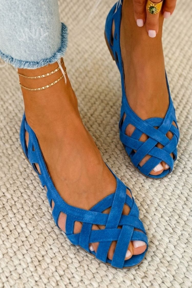 Caterina™ | Vivid Summer Woven Sandals