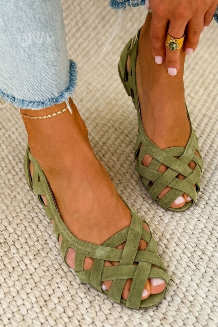 Caterina™ | Vivid Summer Woven Sandals
