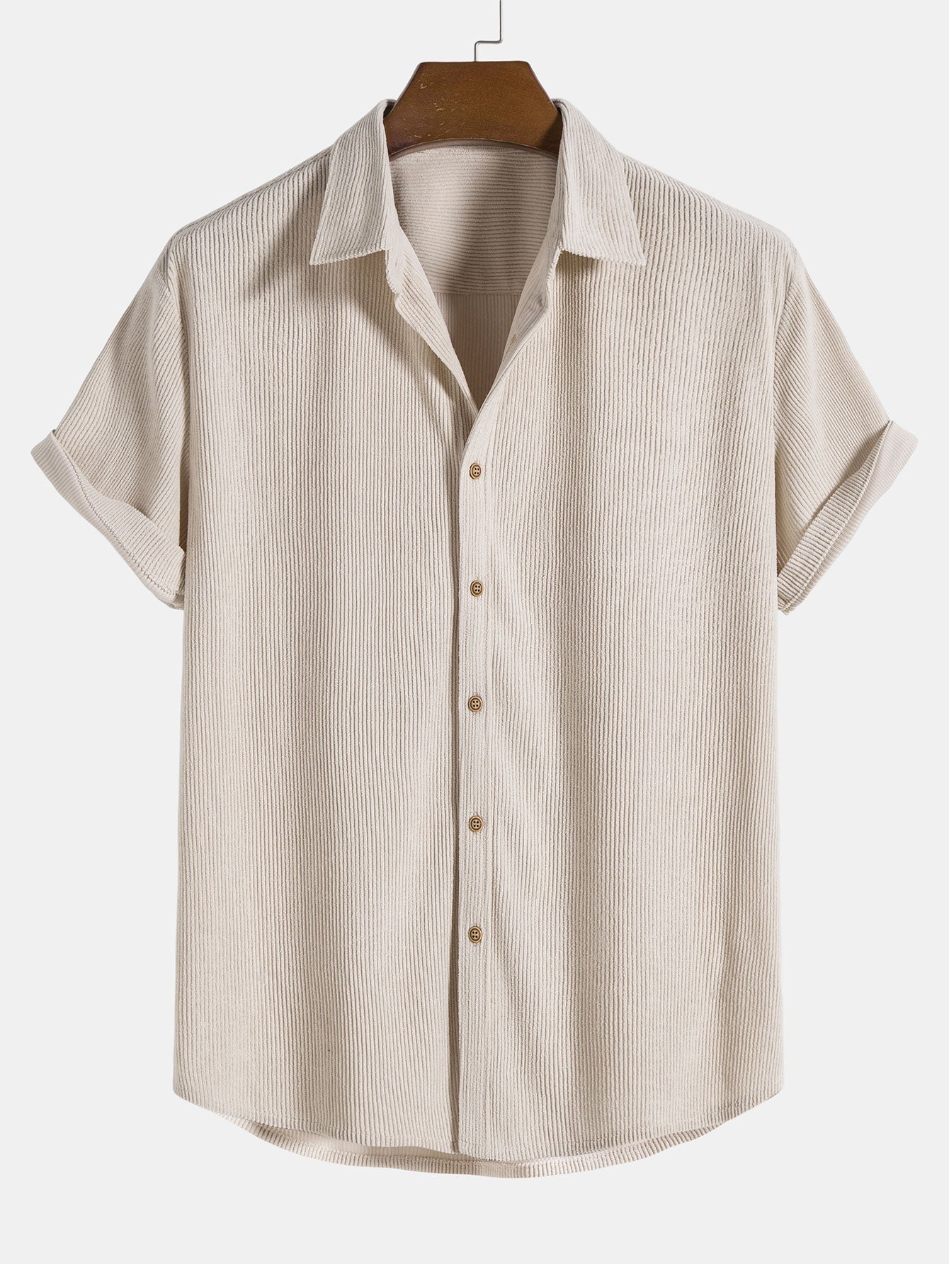Camisa de Pana con Botones