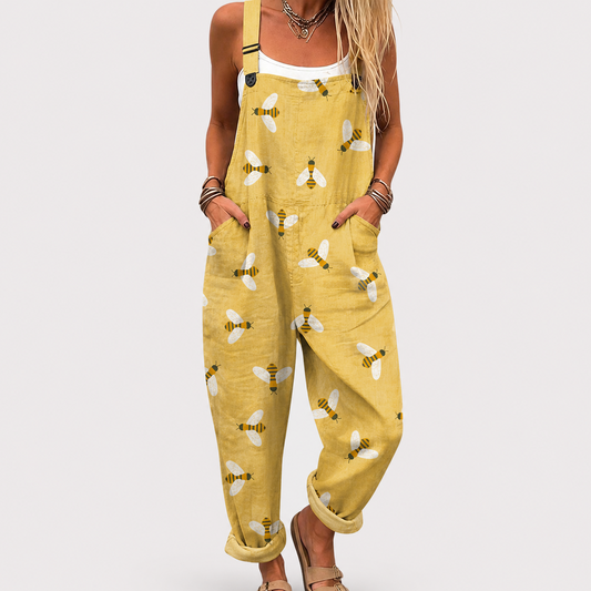 Comfortable Printed Jumpsuit — Style 36