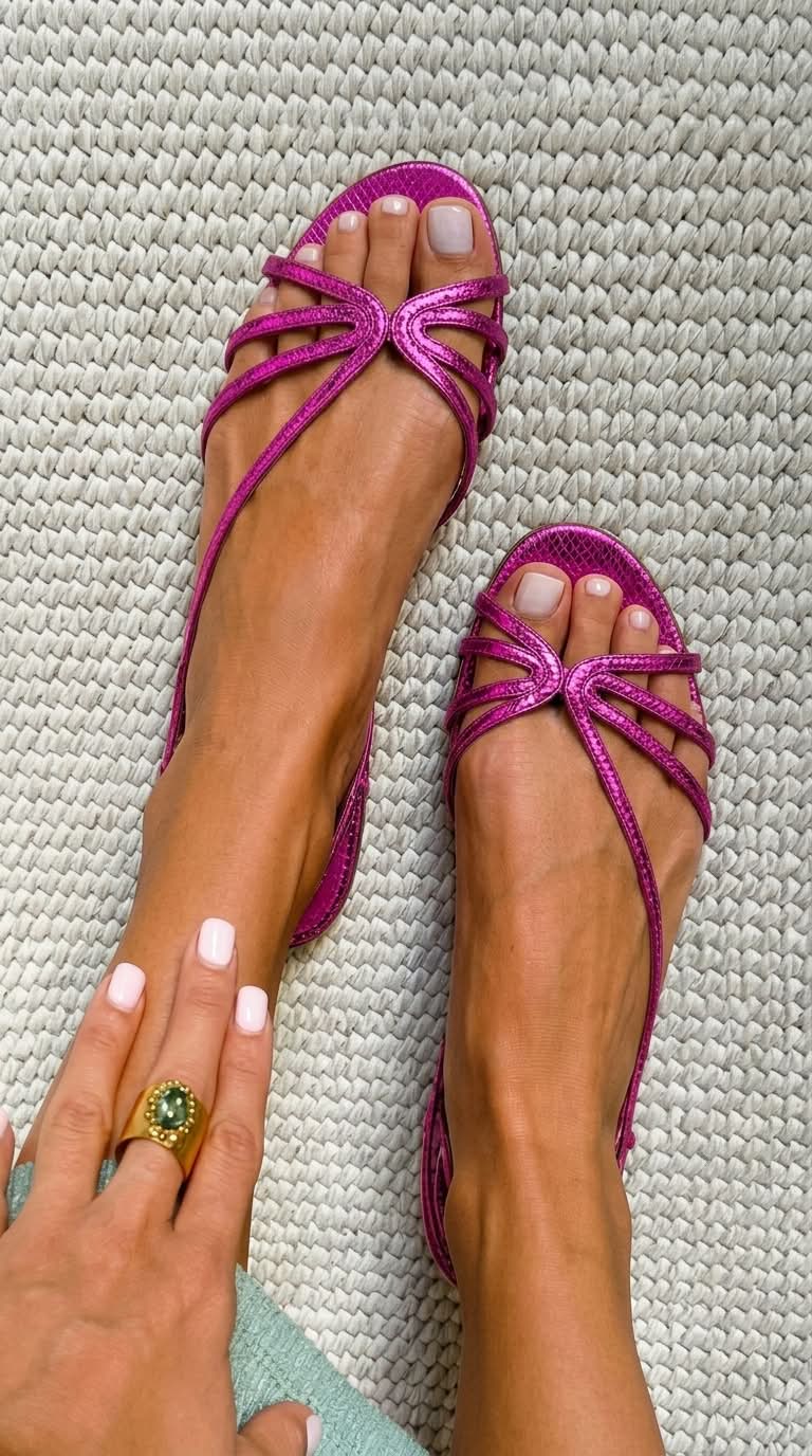 Camille™ | Golden Summer Elegance Sandals