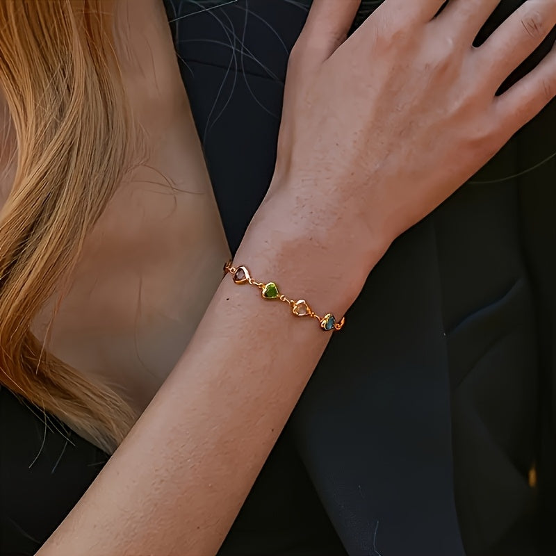 Heart-Shaped Bracelet