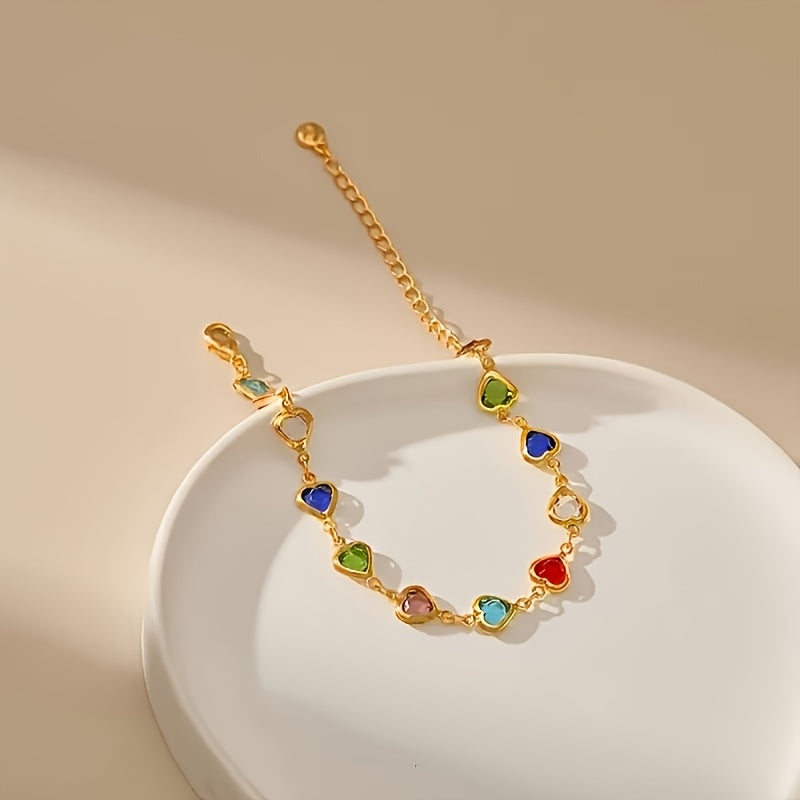 Heart-Shaped Bracelet