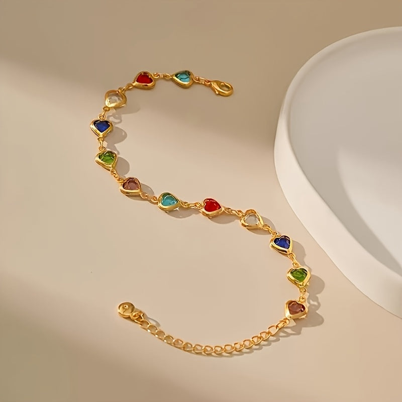Heart-Shaped Bracelet