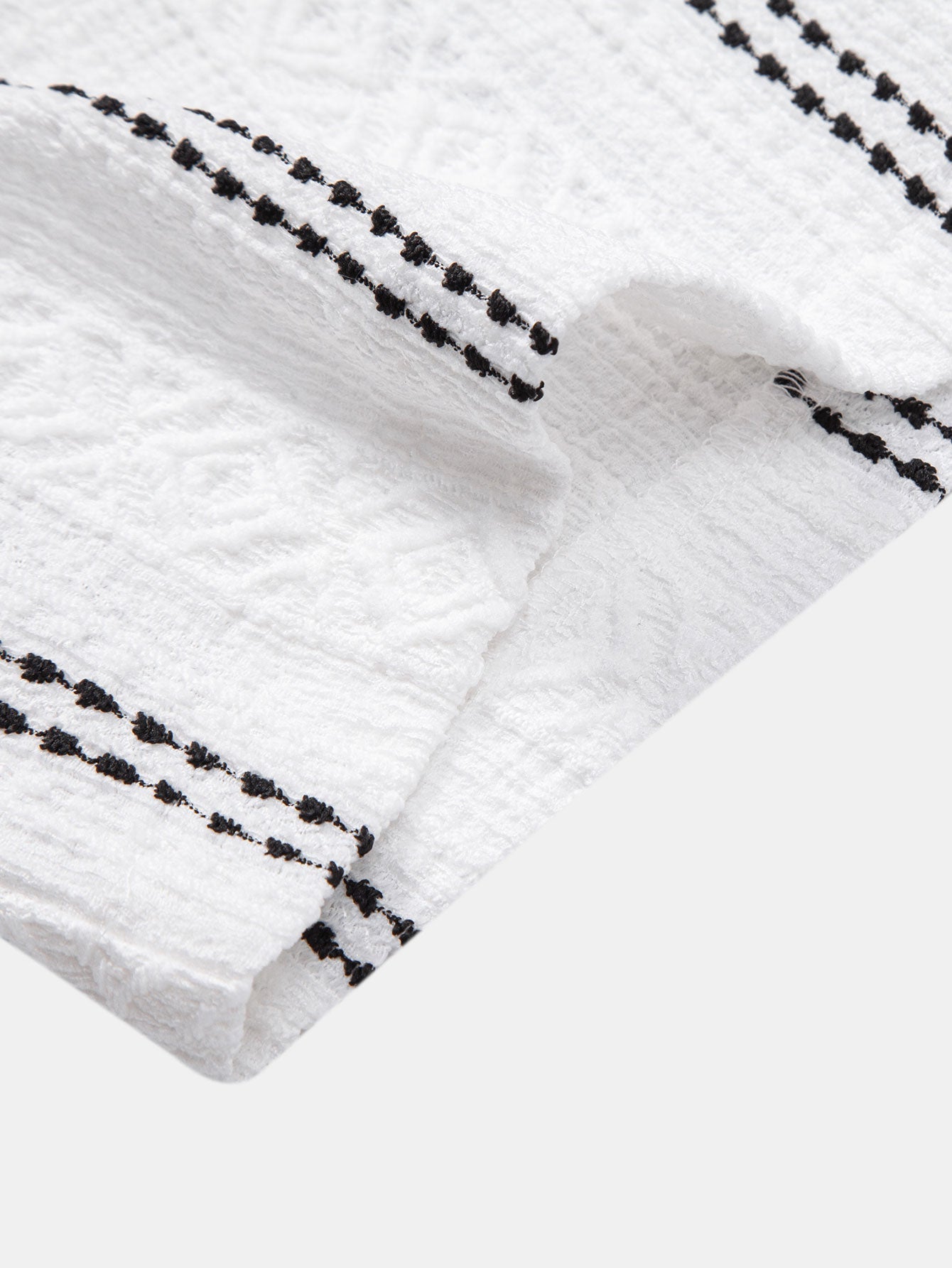 Conjunto Jacquard Lino