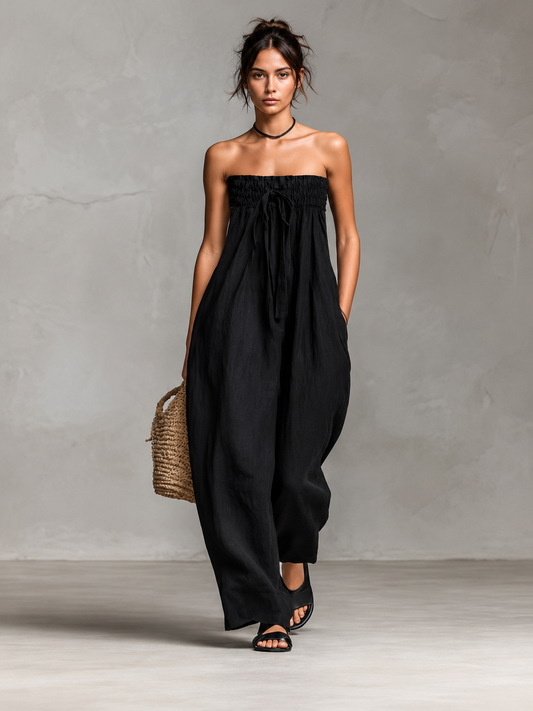Nina | Strapless Elegant Jumpsuit