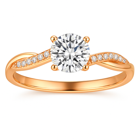 Janes Elegant Gold Ring