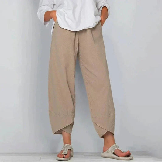 Chic Linen Summer Trousers