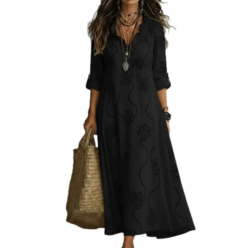 Sienna | Bohemian Floral Summer Maxi Dress