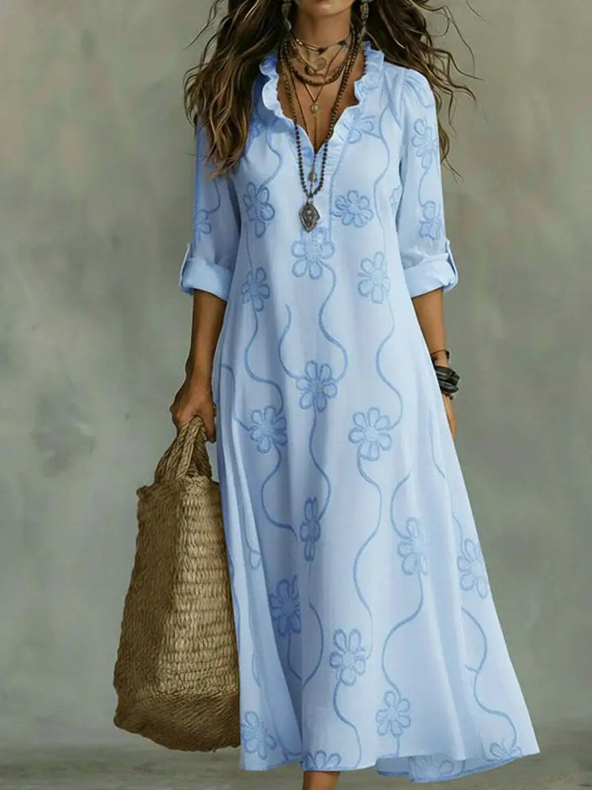 Sienna | Bohemian Floral Summer Maxi Dress
