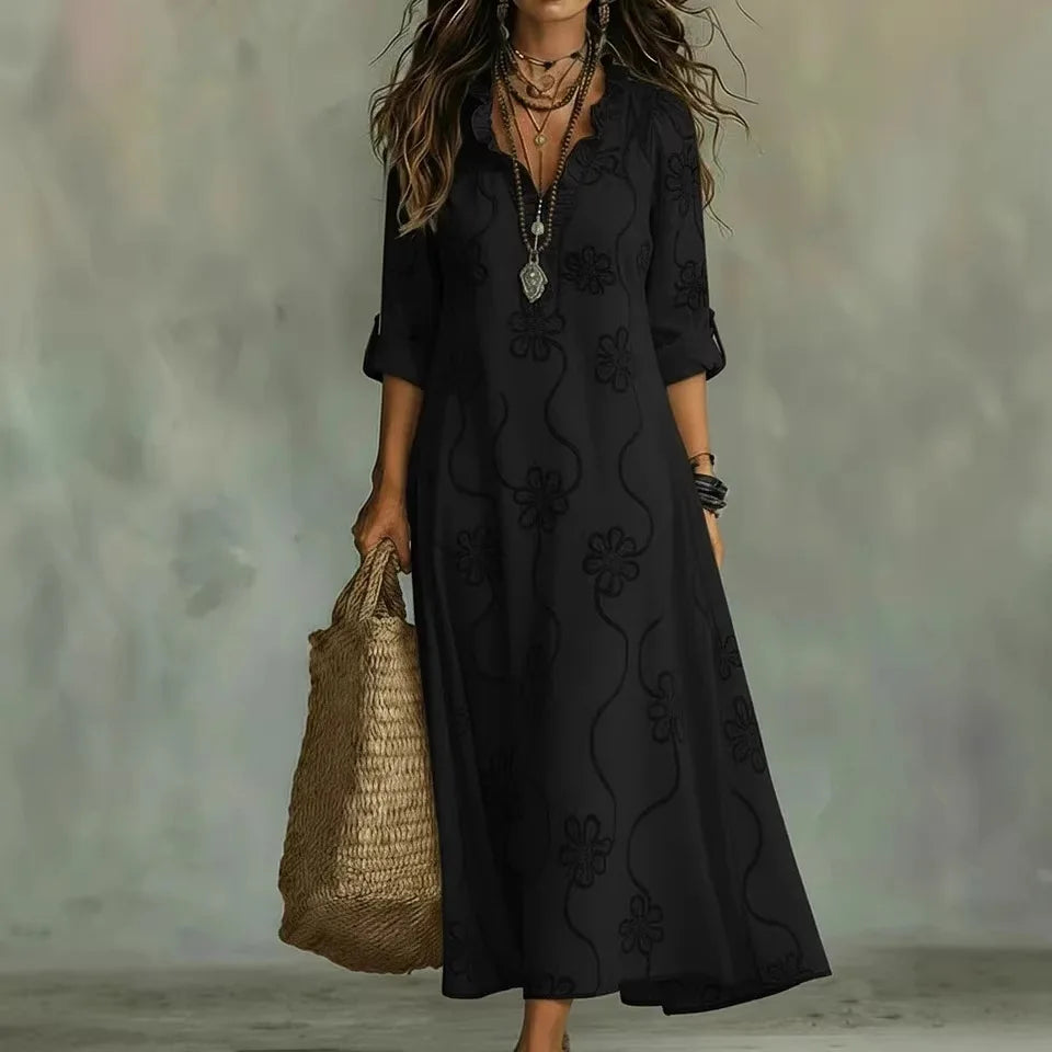 Sienna | Bohemian Floral Summer Maxi Dress