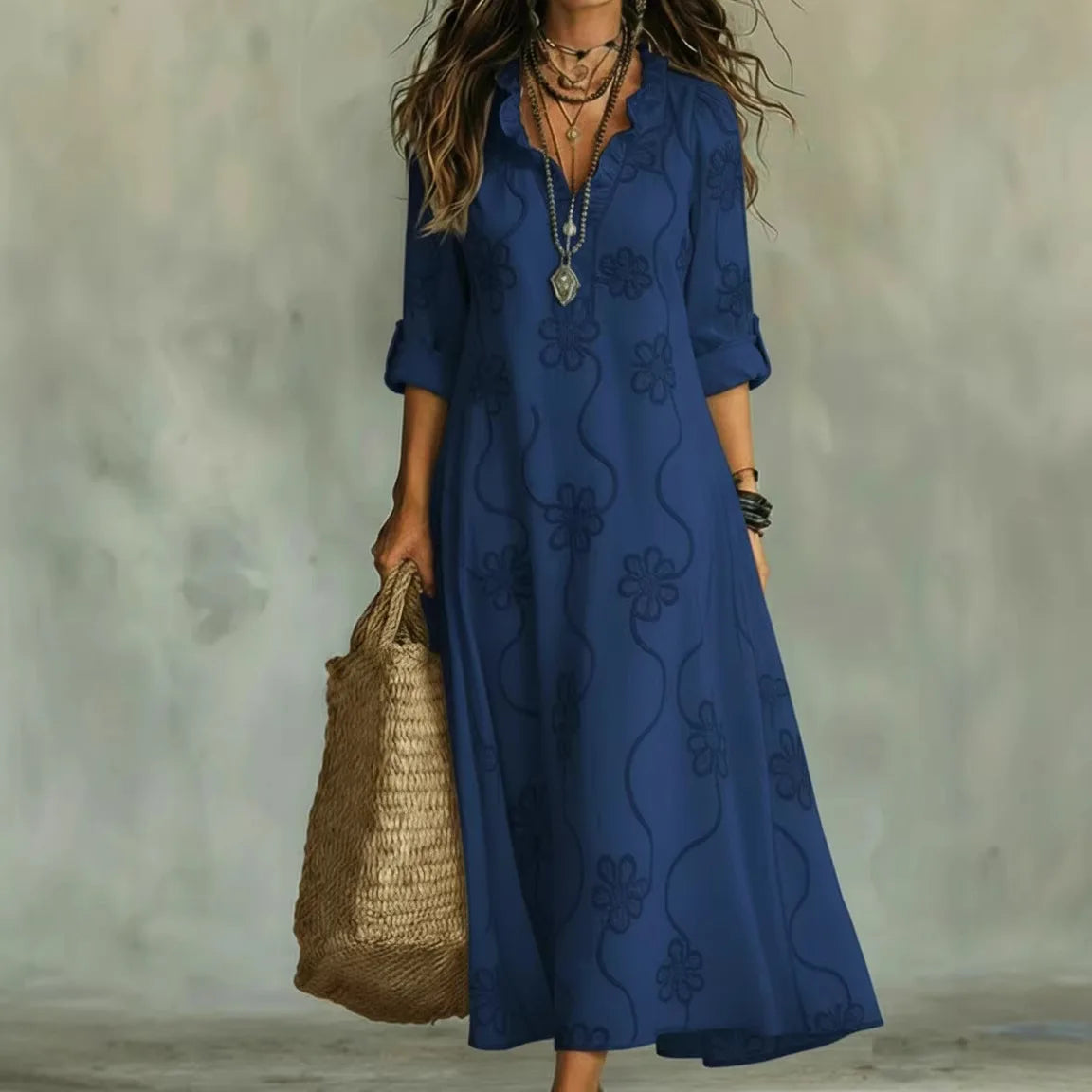 Sienna | Bohemian Floral Summer Maxi Dress