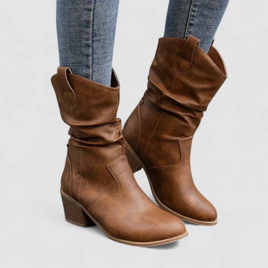 Eleonora | Slouchy Heeled Boots