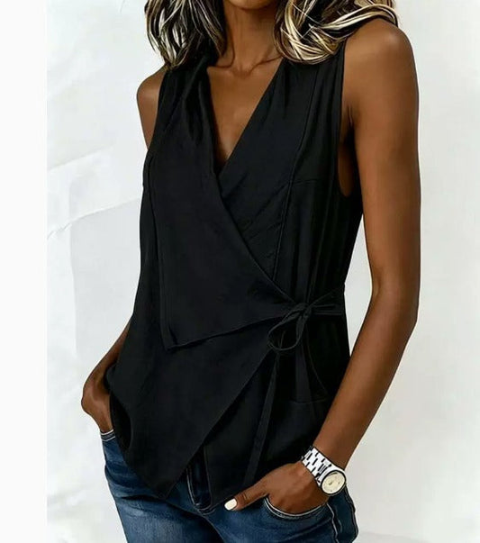 Eleanora | Sleeveless Blouse