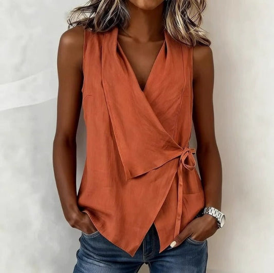 Eleanora | Sleeveless Blouse