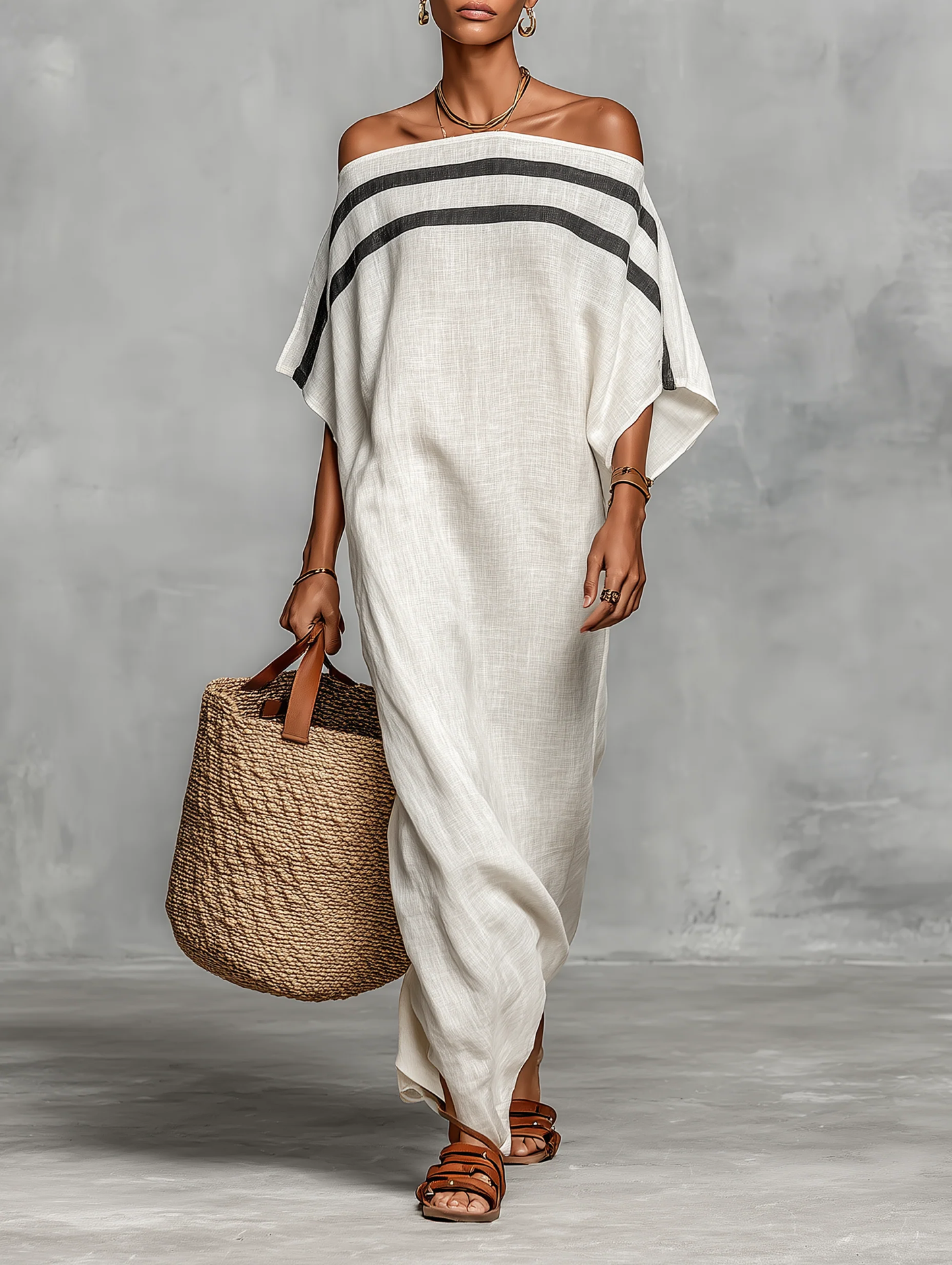 Iris | Vestido Largo Off-Shoulder