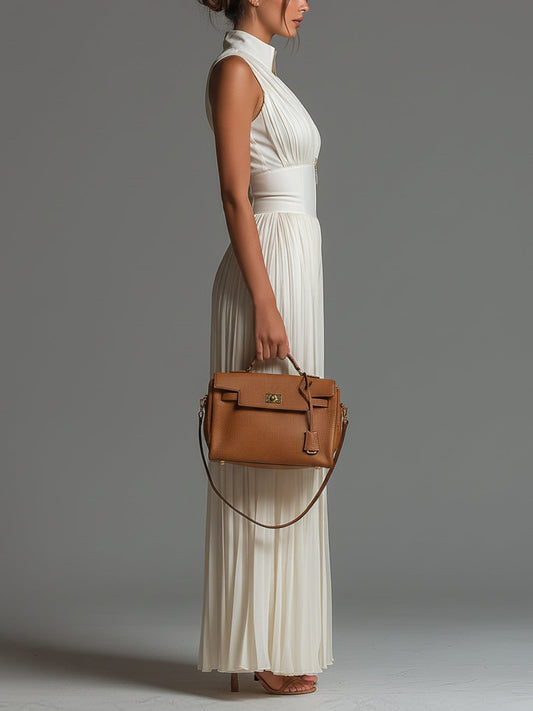 Patia | Pleated Wide-Leg Jumpsuit