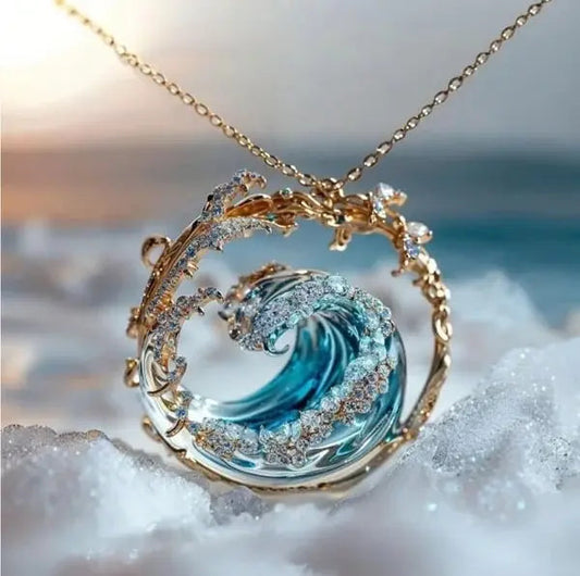Ocean's Promise Pendant Necklace