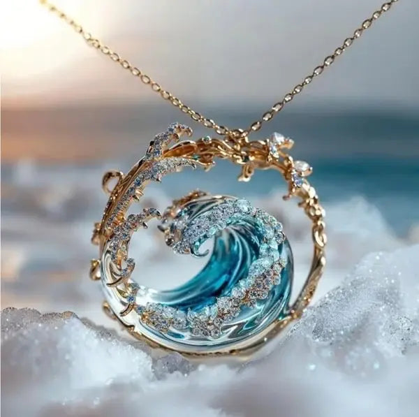 Ocean's Promise Pendant Necklace