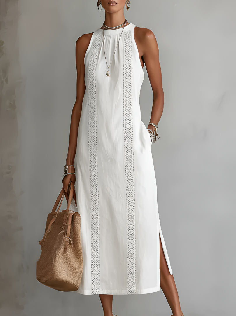 Valentina | Flowy White Dress