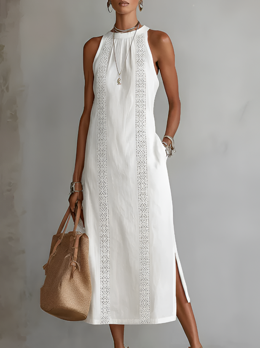 Valentina | Flowy White Dress
