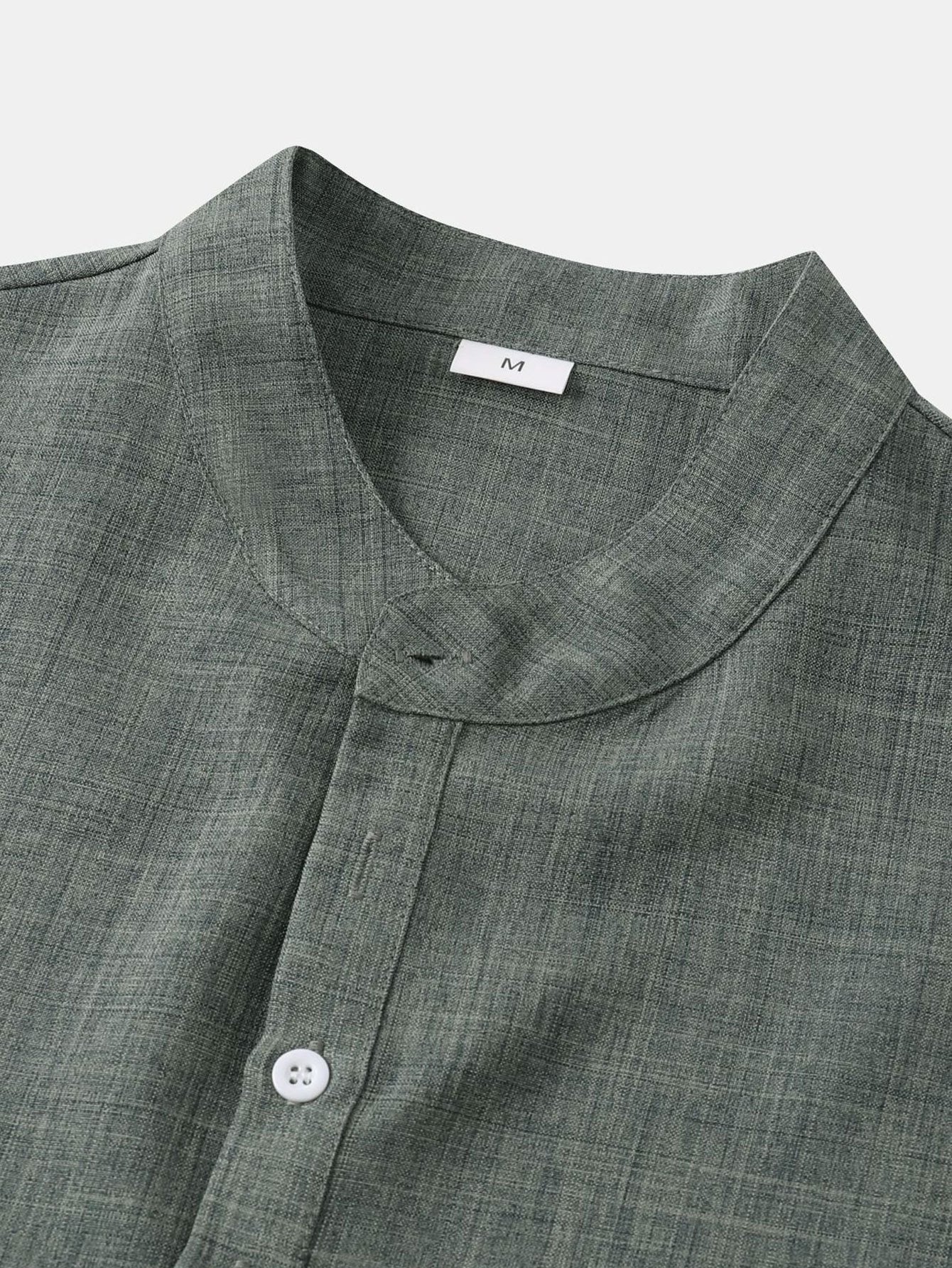 Camisa Henley de Lino