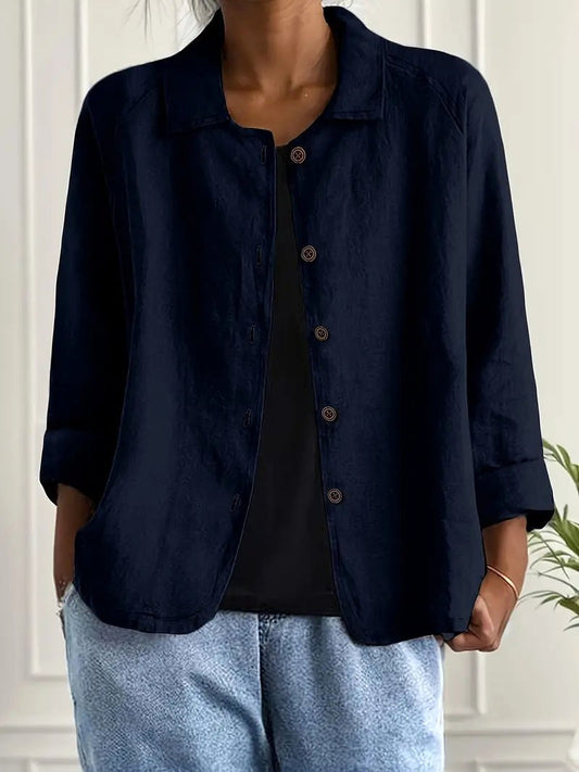 Cerisette | Navy Blue Blouse