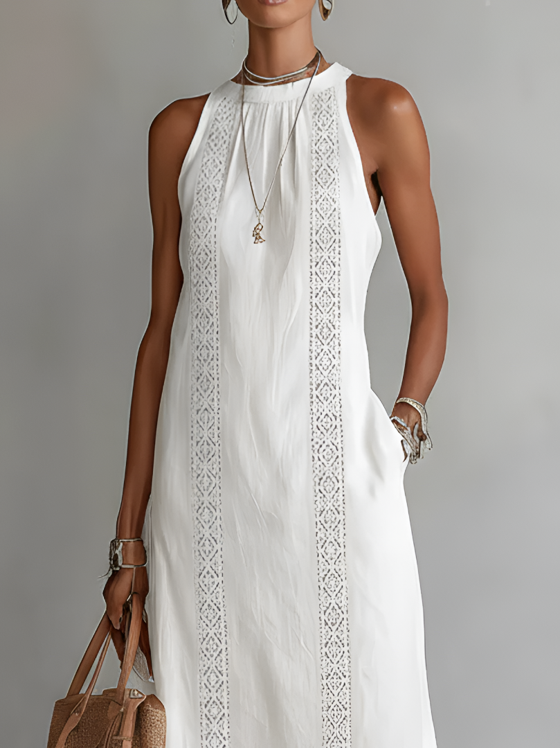 Valentina | Flowy White Dress