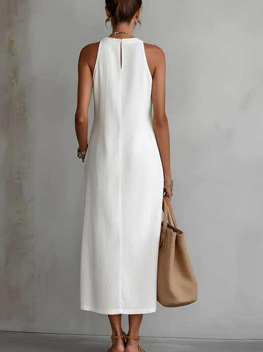 Valentina | Flowy White Dress