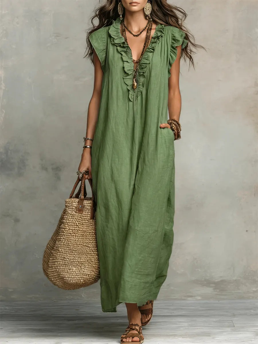 Camellia | Bohemian Long Dress