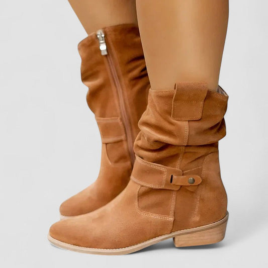 Elisabetta | Slouchy Western Boots