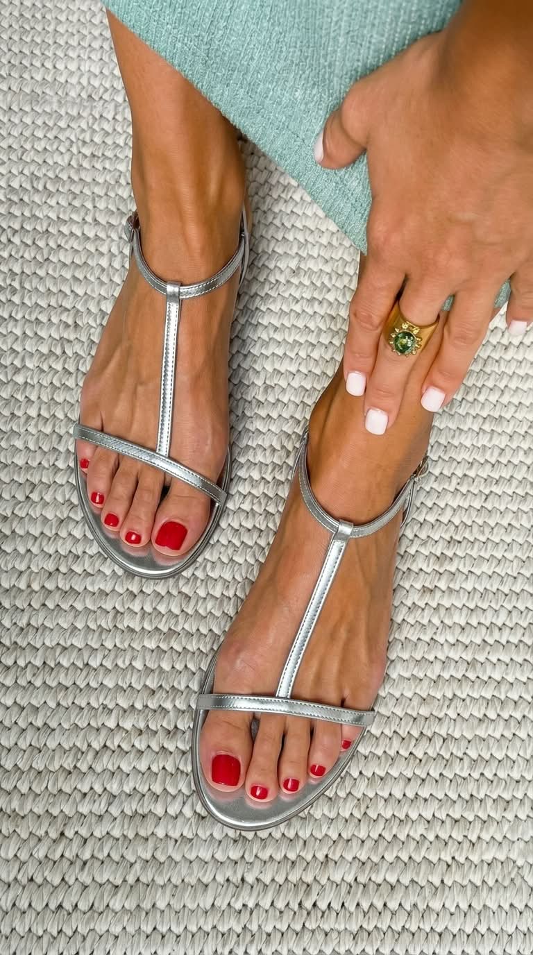 Alba | Golden Summer Sandals
