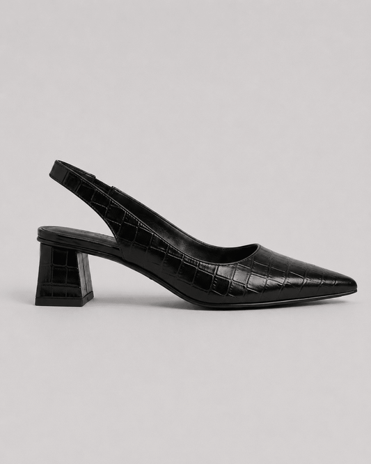 Olga | Elegant Square-Heel Shoes