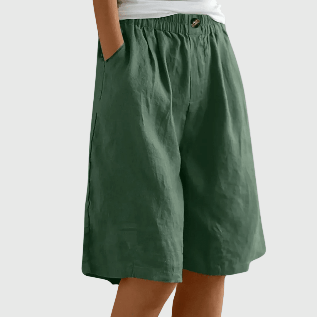 Madeleine Shorts - Light Green