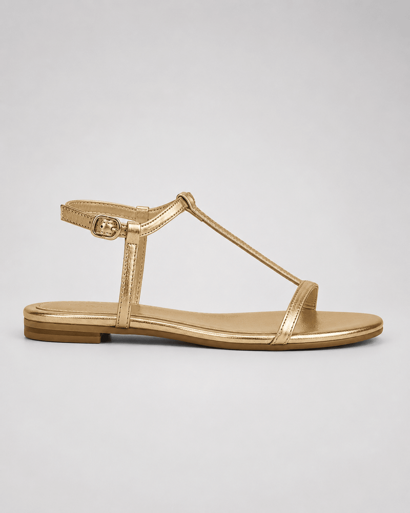 Alba | Golden Summer Sandals