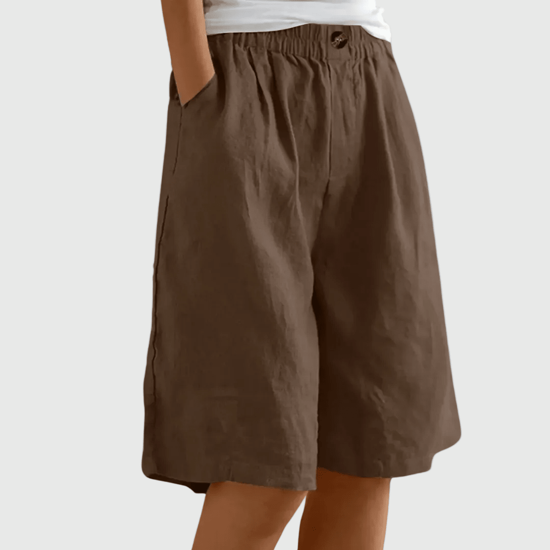 Madeleine Shorts - Brown