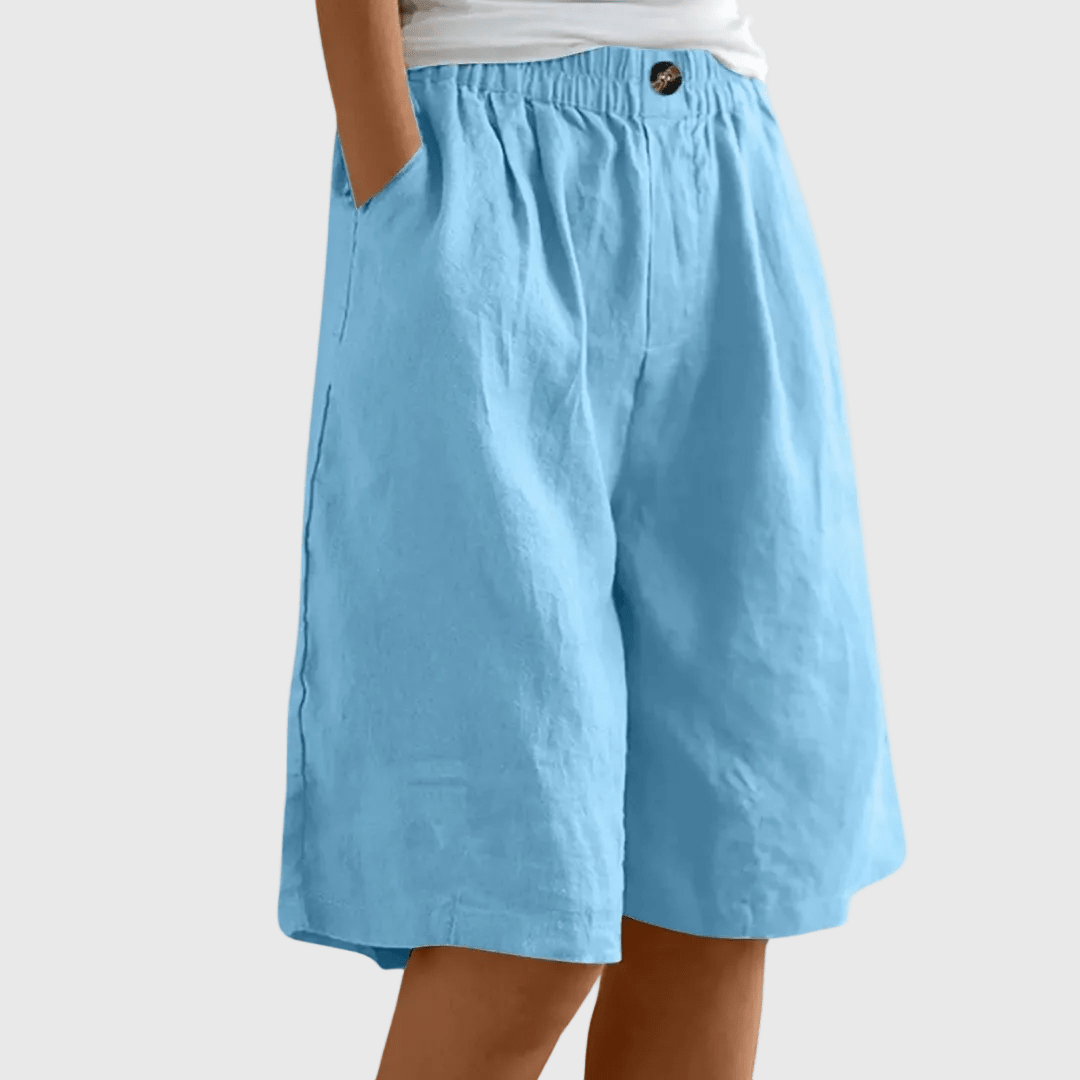 Madeleine Shorts - Light Blue