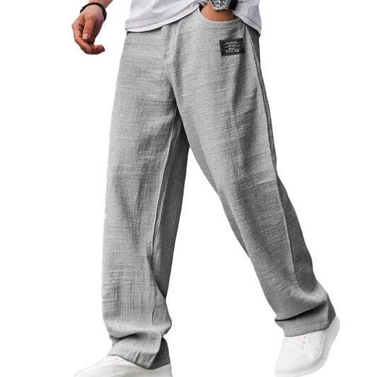 Urban - Pantalón Lino Baggy